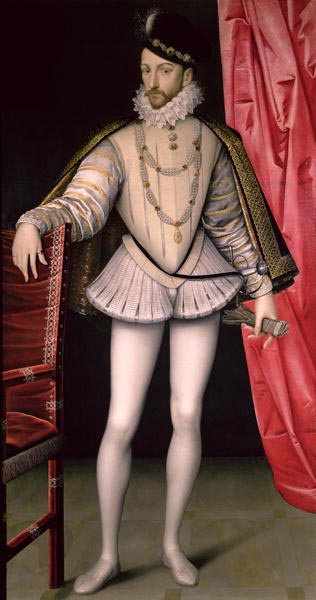 Portrait of Charles IX of France
